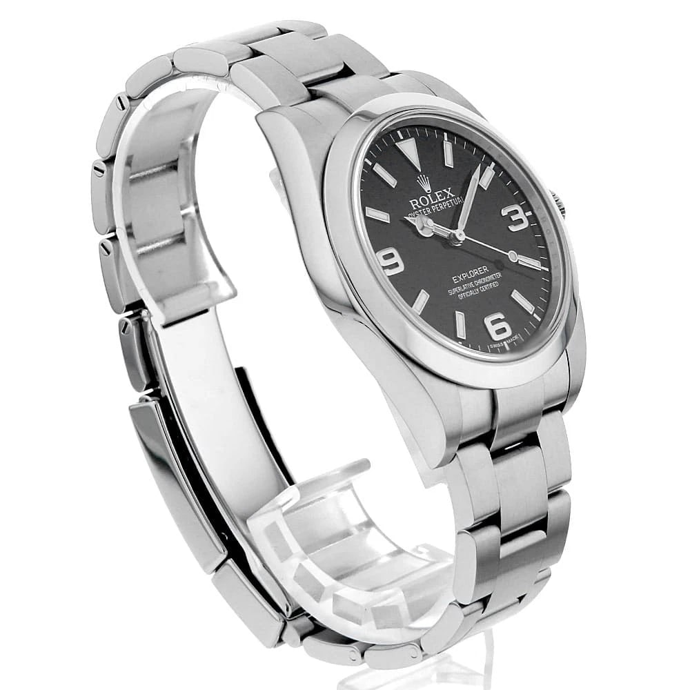 ROLEX EXPLORER BLACK WATCH - 3