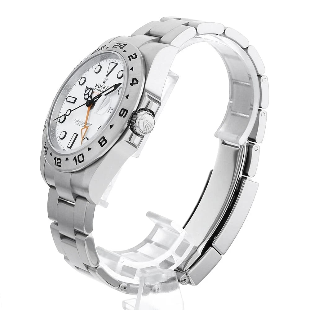 ROLEX EXPLORER WHITE WATCH - 2