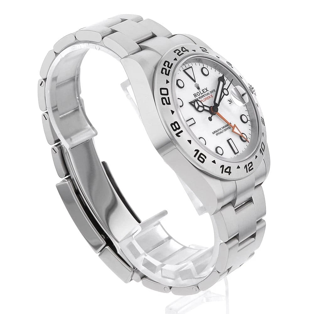 ROLEX EXPLORER WHITE WATCH - 3