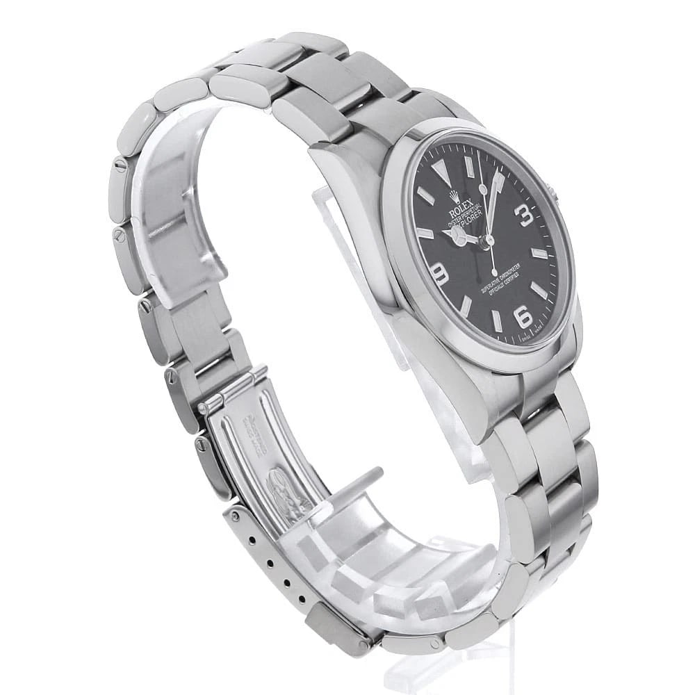 ROLEX EXPLORER BLACK WATCH - 3