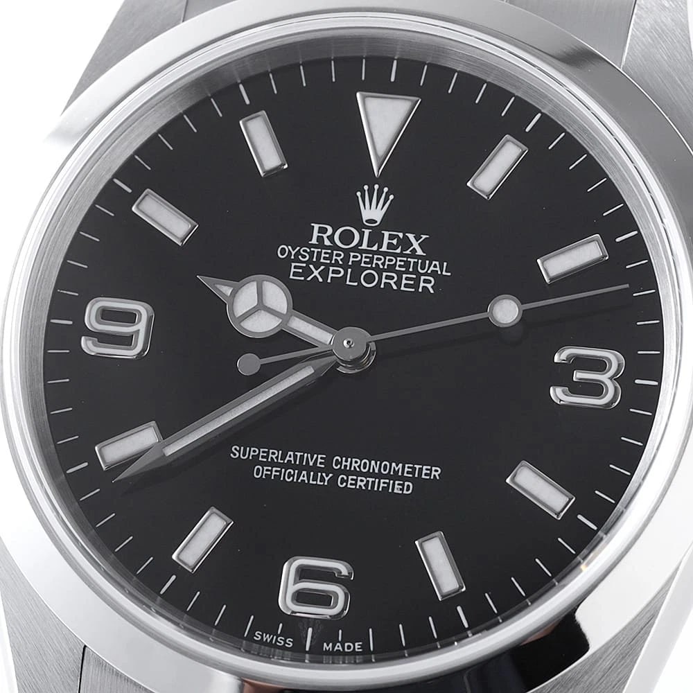 ROLEX EXPLORER BLACK WATCH - 4