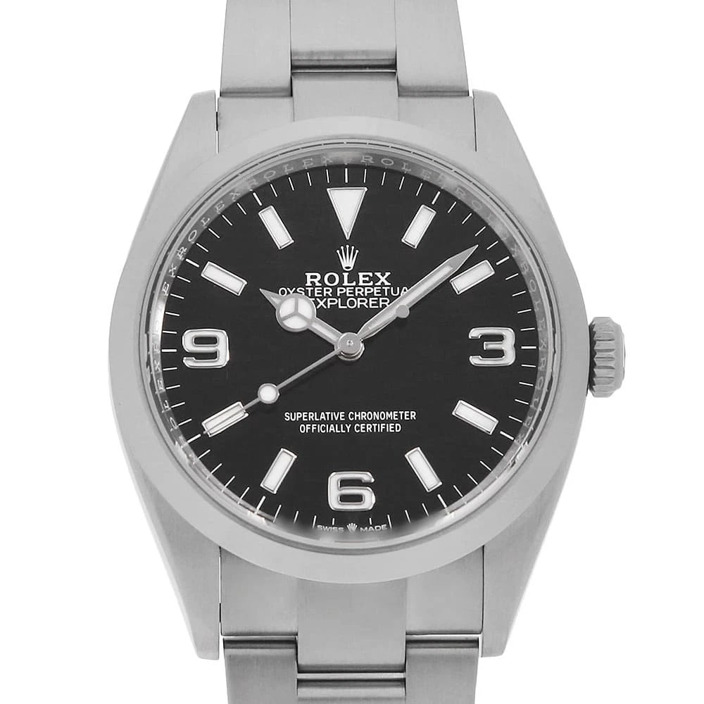 ROLEX EXPLORER BLACK WATCH (1 of 3)