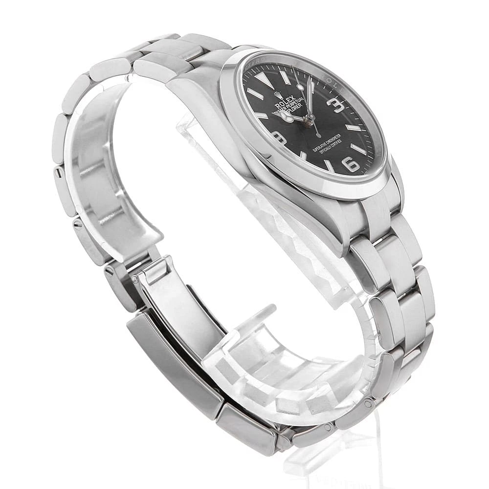 ROLEX EXPLORER BLACK WATCH - 3