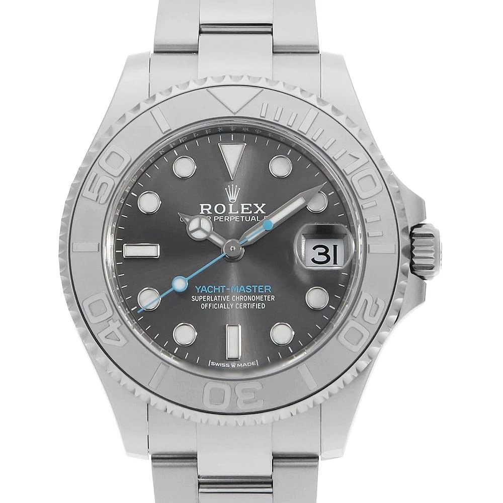 ROLEX YACHT MASTER ROLESIUM SLATE WATCH (1 of 3)
