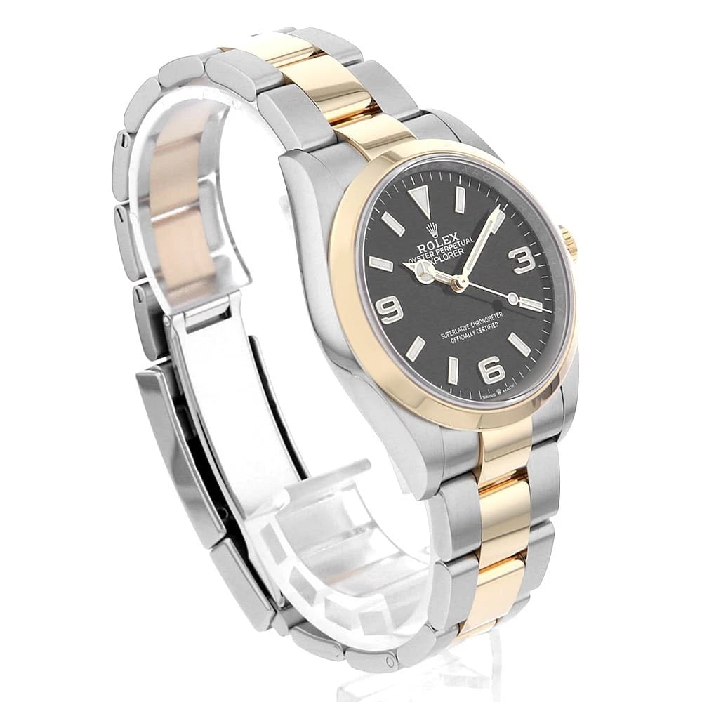 ROLEX EXPLORER BLACK WATCH - 3