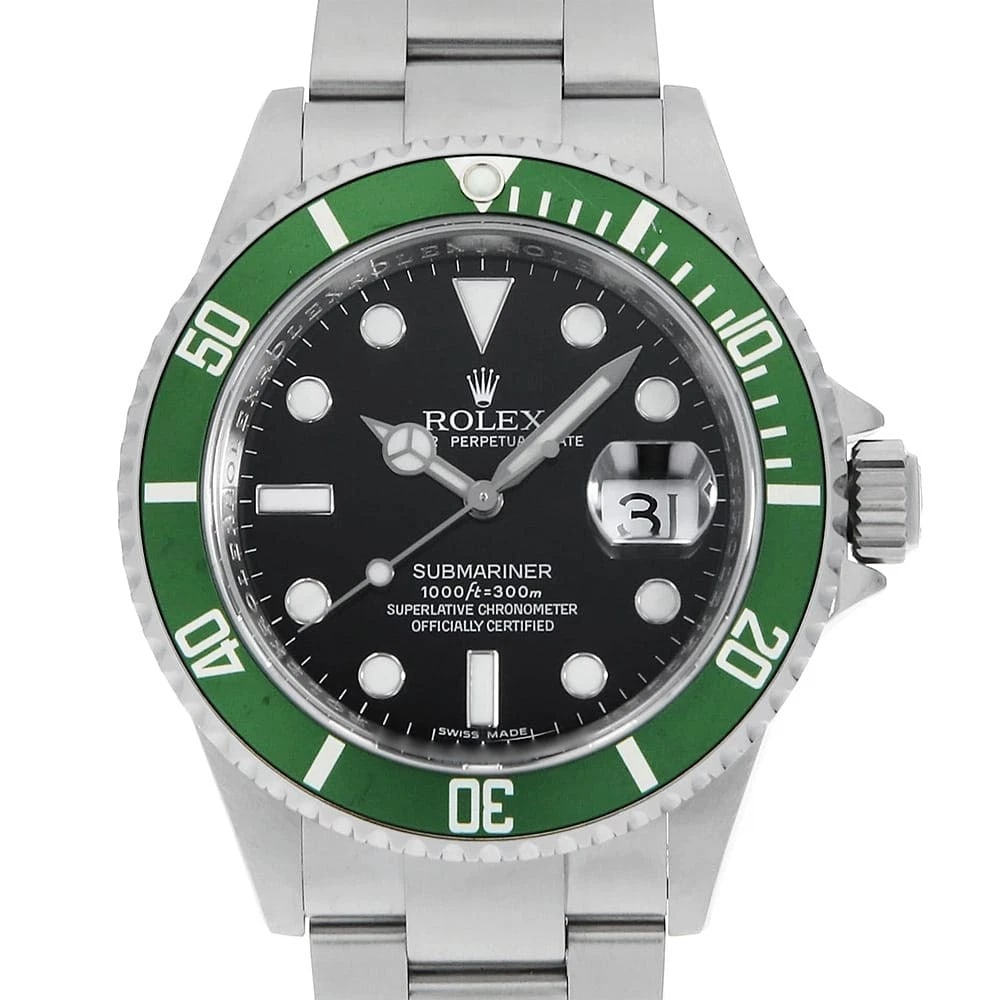 ROLEX SUBMARINER DATE BLACK WATCH: ROLEX SUBMARINER Date black Watch Brand: ROLEX Type: Wrist watch Material: Band Material Stainless Steel, Case Material Stainless Steel Color: Dial Colour Black Size: Case:W40mm Circumference of Wrist