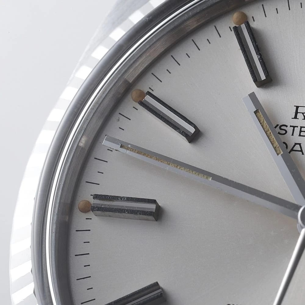ROLEX DATEJUST SILVER WATCH - 2