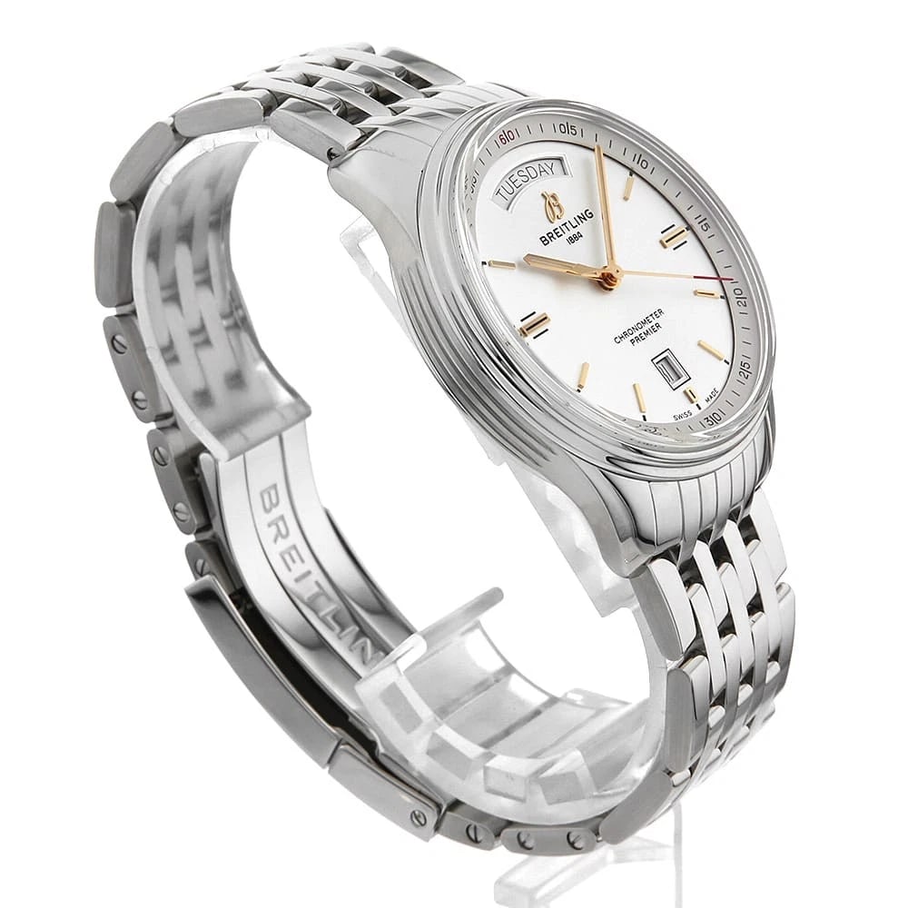 BREITLING PREMIER AUTOMATIC DAY DATE WATCH - 3