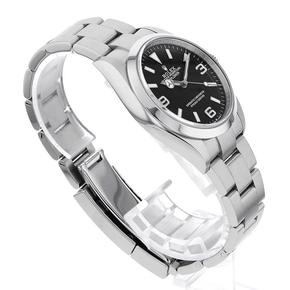 ROLEX EXPLORER BLACK WATCH - 3