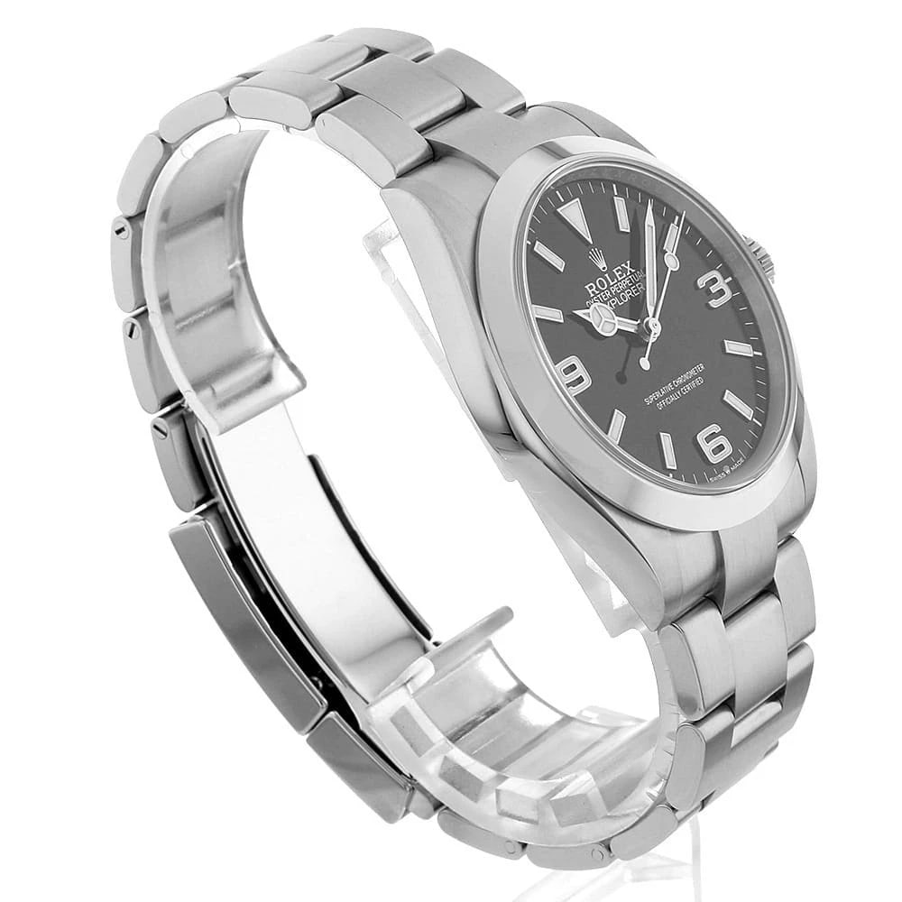 ROLEX EXPLORER BLACK WATCH - 3
