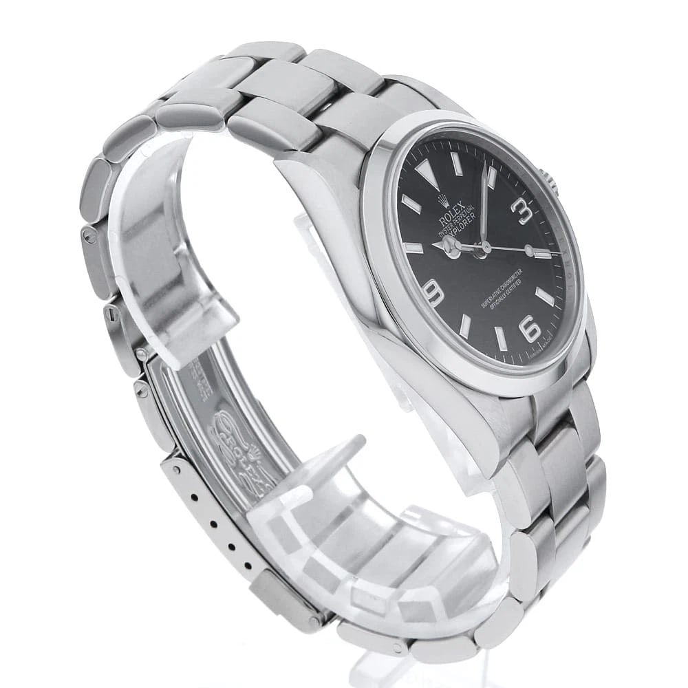 ROLEX EXPLORER BLACK WATCH - 3