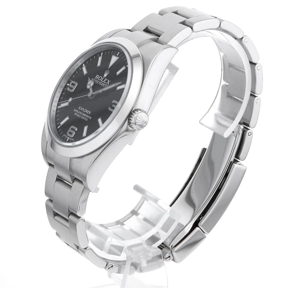 ROLEX EXPLORER EARLY MODEL BLACK WATCH - 2