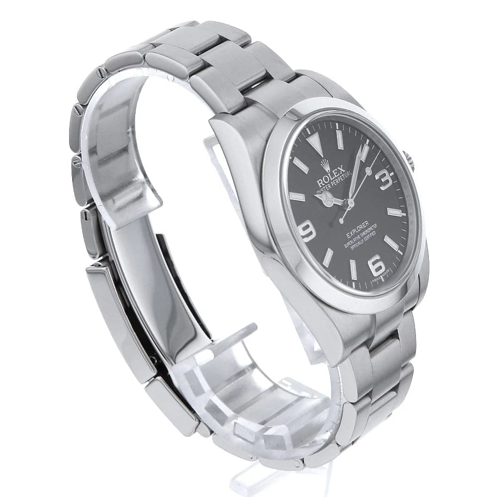 ROLEX EXPLORER EARLY MODEL BLACK WATCH - 3
