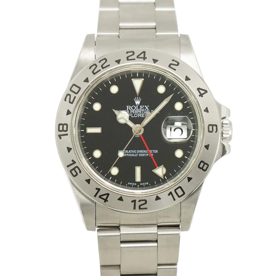 ROLEX EXPLORER II DATE AUTOMATIC BLACK DIAL WATCH (1 of 4)