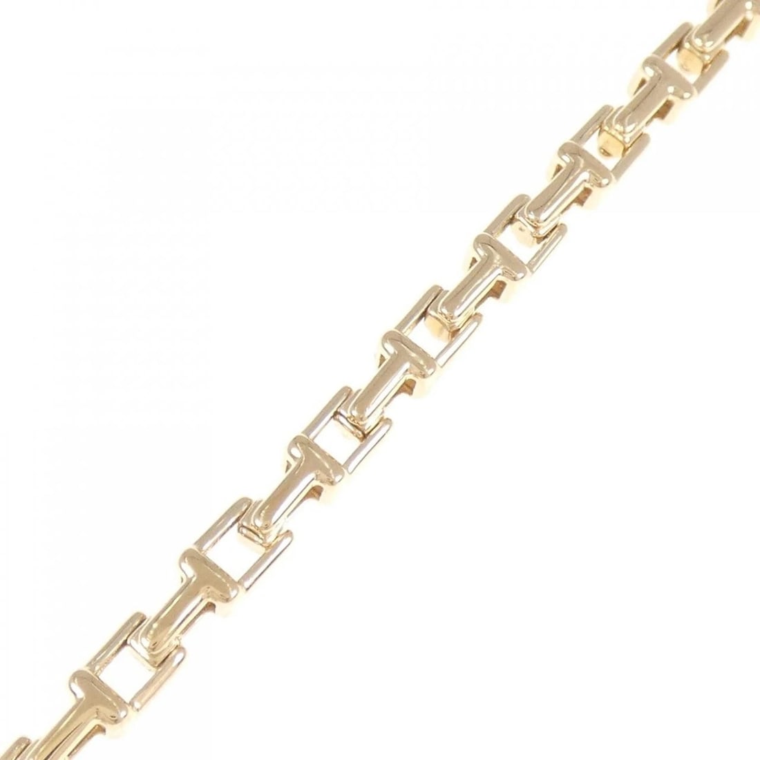 TIFFANY&CO. NARROW CHAIN BRACELET: TIFFANY&Co. Narrow Chain Bracelet Brand: TIFFANY&Co. Type: TIFFANY & Co. Bracelet Material: 750 Pink Gold, Color: Pink Gold Size: 17cm,Actual Size Max width approx: 4.3mm Accessories: None