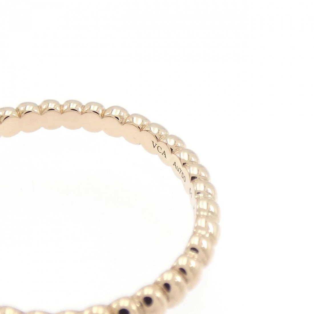 VAN CLEEF & ARPELS PERLÉE SMALL RING - 3