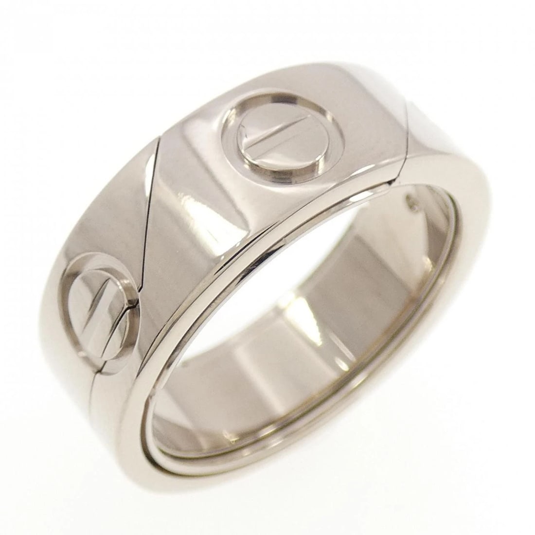 CARTIER ASTROLOVE CHRISTMAS LIMITED EDITION RING: Cartier Astrolove Christmas Limited Edition Ring Brand: CARTIER Type: Cartier Ring Material: 750 white gold, Color: white gold Size: US7 Accessories: None Accessories Notice: When purchasing