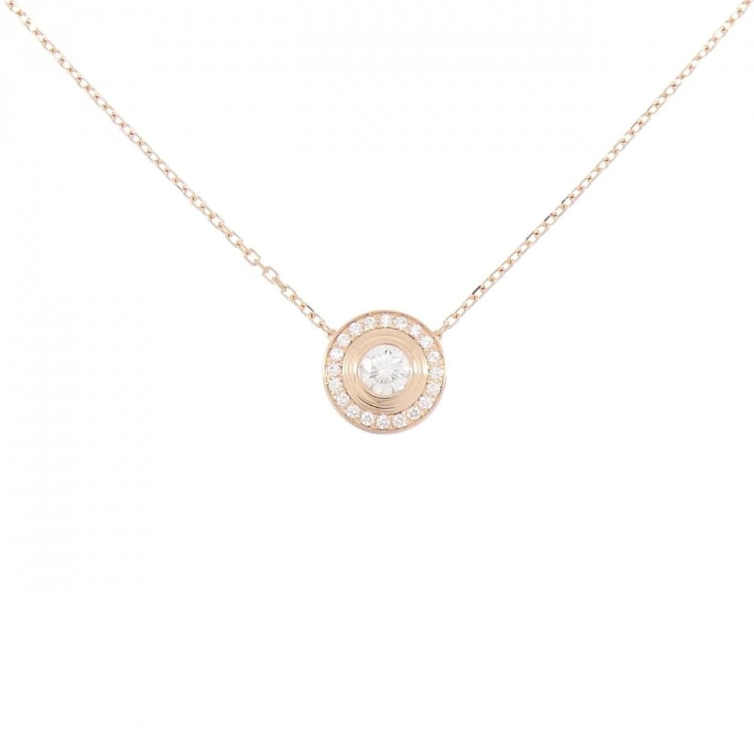 CARTIER DAMOUR NECKLACE: Cartier Damour Necklace Brand: CARTIER Type: Cartier Necklace Material: 750 Pink Gold, Main Stone/Creation Natural Color: Pink Gold Size: 38?41cm,Actual Size Diameteraround: 8.9mm Chain maximum width 