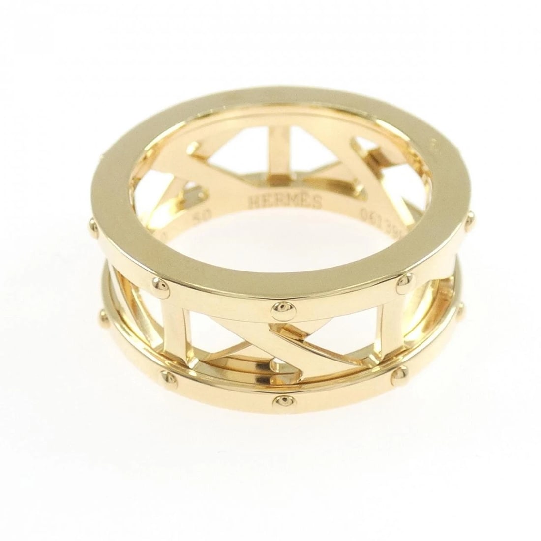 HERMES 750YG RING - 2