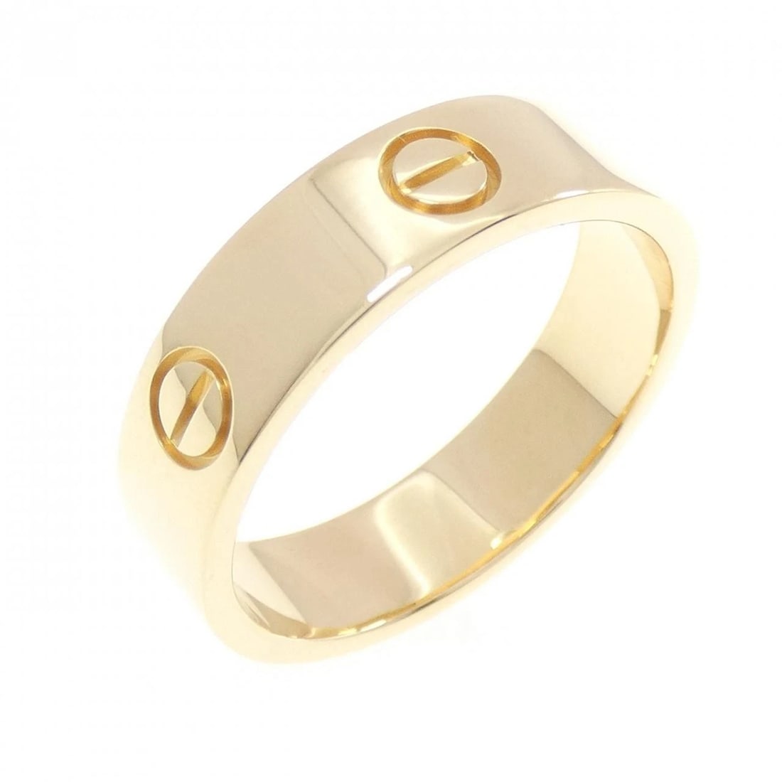 CARTIER LOVE RING: Cartier Love Ring Brand: CARTIER Type: Cartier Ring Material: 750 yellow gold, Color: yellow gold Size: US10 1/2 Accessories: None Accessories Notice: When purchasing pre-owned goods, plea