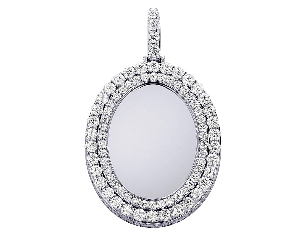 50 PTR WITH PEAR-MARQUISE DIAMOND PENDANT: 50 Ptr with Pear-Marquise Diamond Pendant Brand: None Type: Pendant Material: 10k White Gold, Main Stone/Creation Natural Color: White Gold Size: Dimension L 3.6" , W 2.2" Accessories: None
