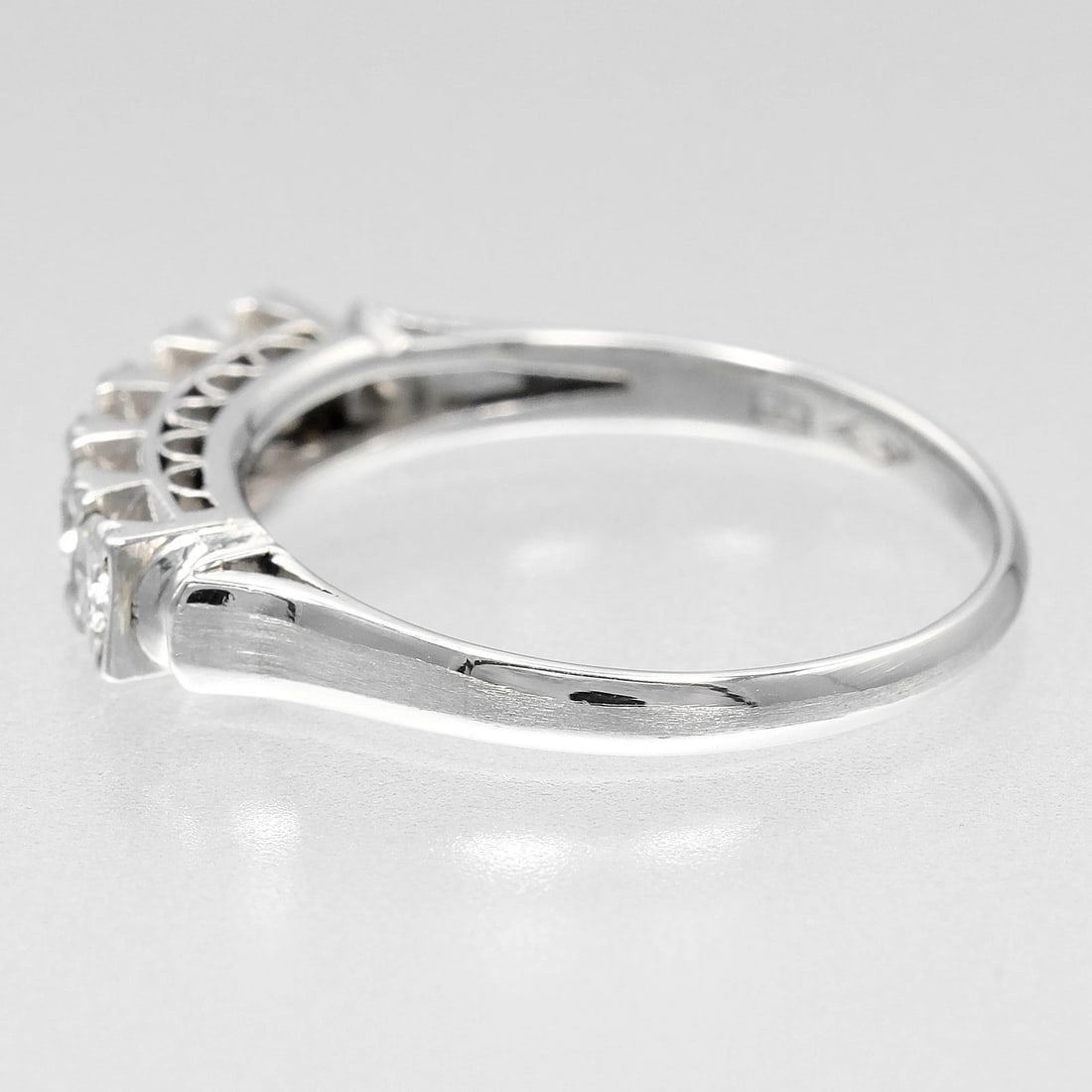 ONE CHARACTER RING PT900PLATINUM - 4