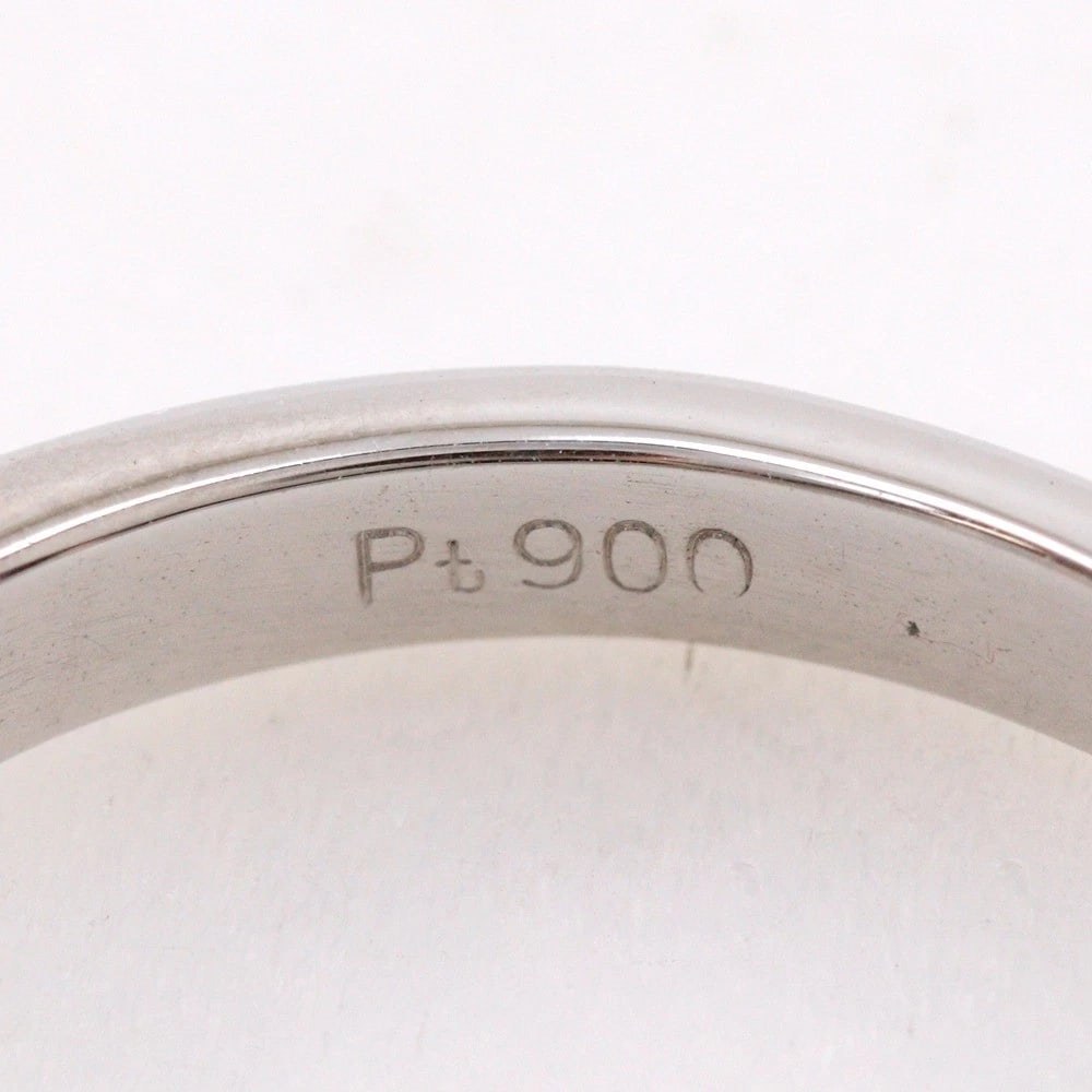 V CHARACTER RING PT900PLATINUM - 3