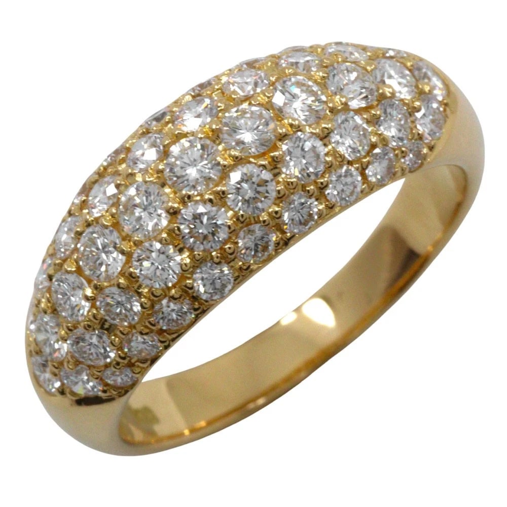 RING K18 YELLOW GOLD/: Ring K18 yellow gold/ Brand: no brand Type: Ring Material: K18 yellow gold, Color: Gold Size: 8.0US Accessories: None Accessories Notice: When purchasing pre-owned goods, please refer to the photos
