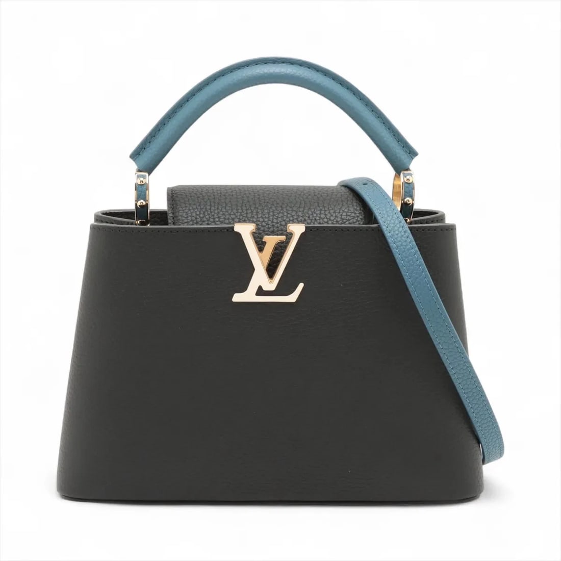 LOUIS VUITTON PARNASSEA CAPUCINES BLACK X BLUE (1 of 7)