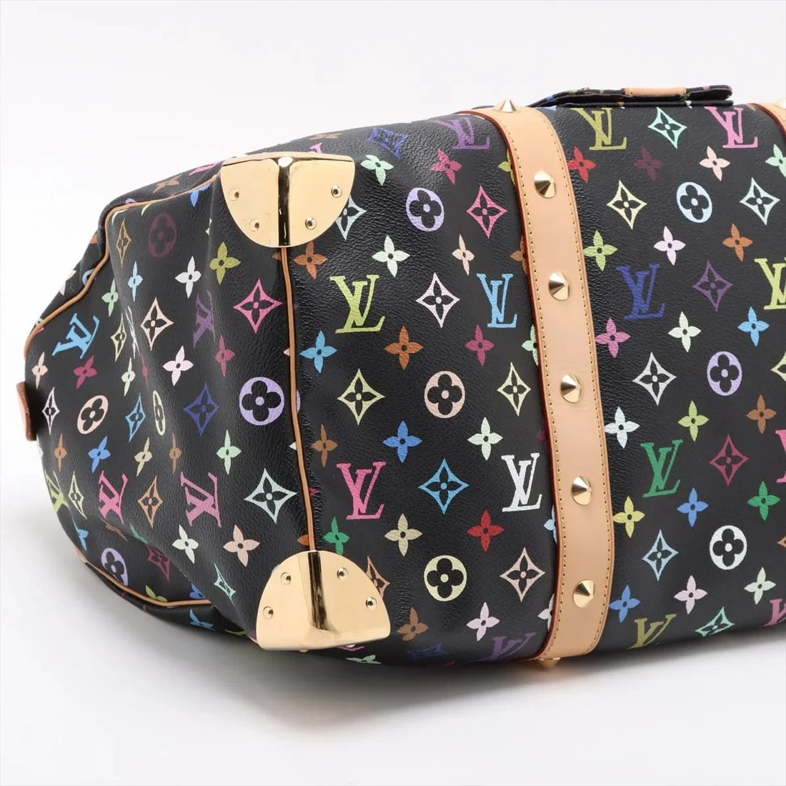 LOUIS VUITTON MULTICOLOR KEEPALL BLACK - 4
