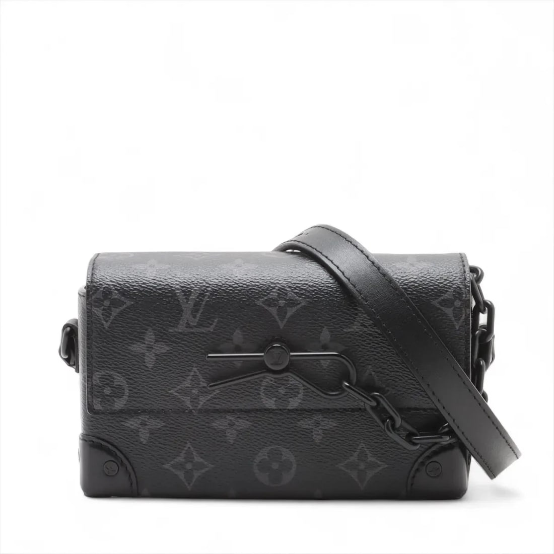 LOUIS VUITTON MONOGRAM ECLIPSE STEAMER WEARABLE WALLET (1 of 8)