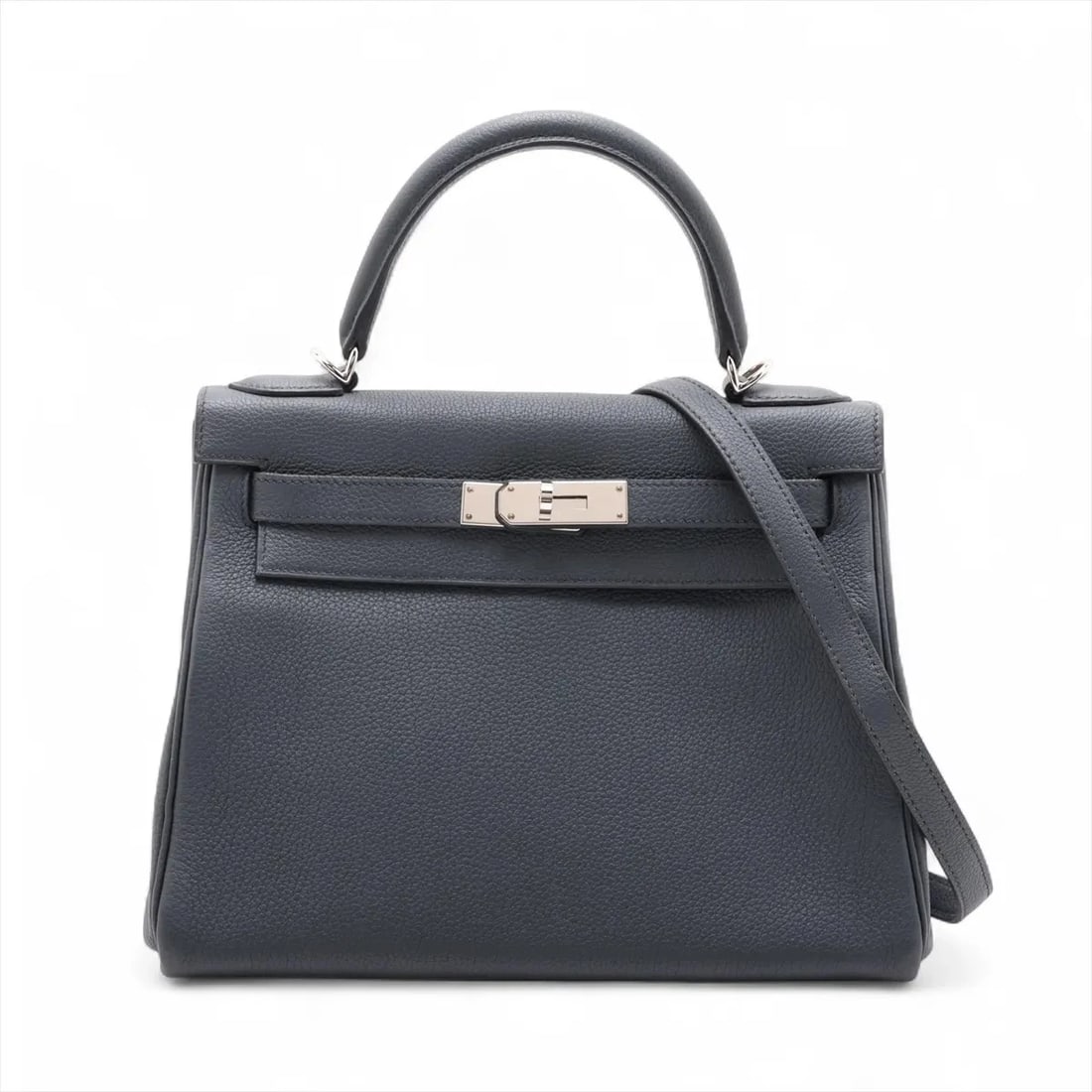 HERMES KELLY 28 LE TOURNAY TOGO DARK BRONZE SILVER: Hermes Kelly 28 Le Tournay Togo dark bronze Silver Brand: Hermès Type: Hand bag Material: Togo Color: dark bronze Size: Height:7.9inch Length:11.0inch Depth:4.7inch Handle height:3.5inch Accessori