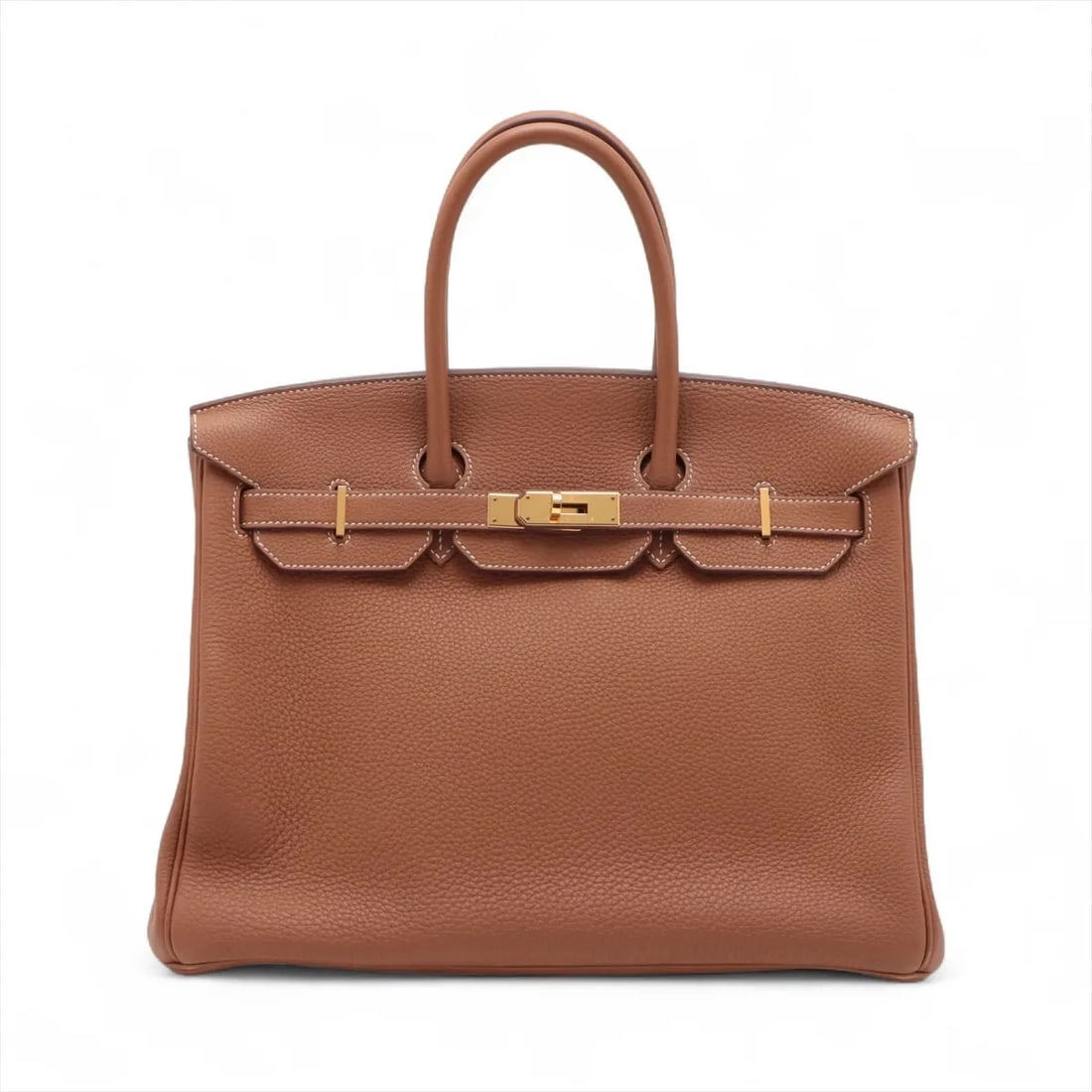 HERMES BIRKIN 35 LE TOURNAY TOGO GOLD GOLD: Hermes Birkin 35 Le Tournay Togo Gold Gold Brand: Hermès Type: Hand bag Material: Togo Color: Gold Size: Height:10.6inch Length:13.8inch Depth:7.5inch Handle height:4.1inch Accessories: None <