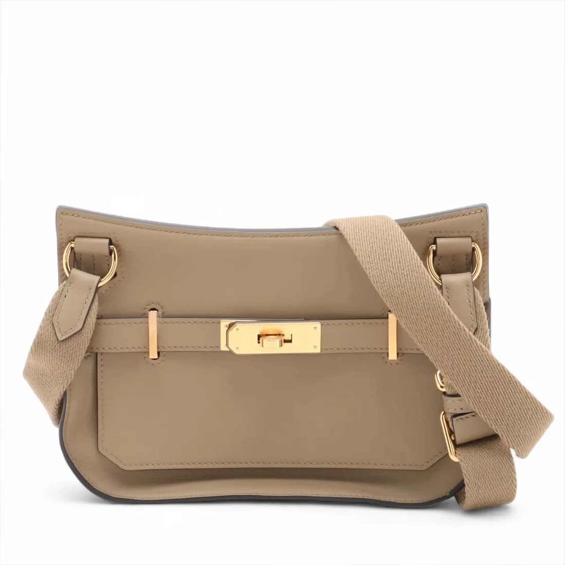 HERMES GYPSIERE MINI VEAU SWIFT BEIGE MALFA GOLD (1 of 5)