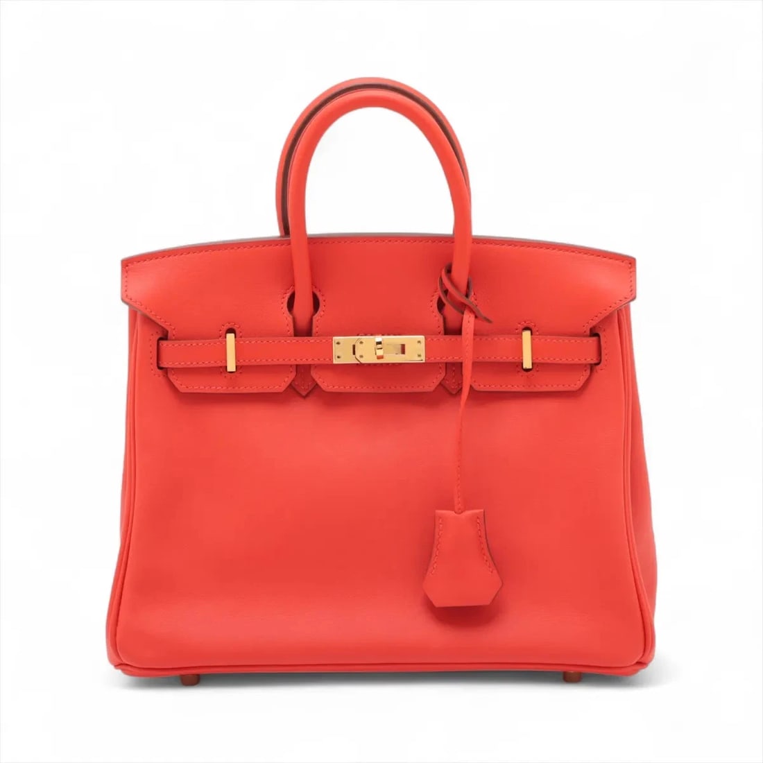 HERMES BIRKIN 25 LE TOURNAY VEAU SWIFT CAPUCINES GOLD METAL: Hermes Birkin 25 Le Tournay Veau Swift Capucines Gold Metal Brand: Hermès Type: Hand bag Material: Veau Swift Color: Capucines Size: Height:7.9inch Length:9.8inch Depth:5.3inch Handle height:2.6inch