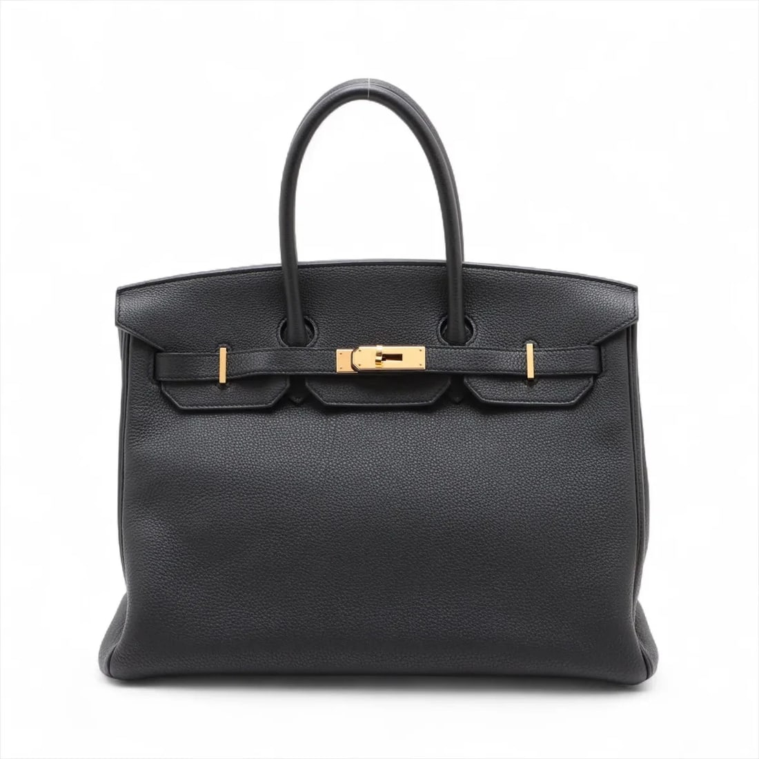 HERMES BIRKIN 35 LE TOURNAY TOGO BLACK GOLD METAL: Hermes Birkin 35 Le Tournay Togo Black Gold Metal Brand: Hermès Type: Hand bag Material: Togo Color: Black Size: Height:9.8inch Length:13.6inch Depth:7.3inch Handle height:4.1inch Accessories: Non