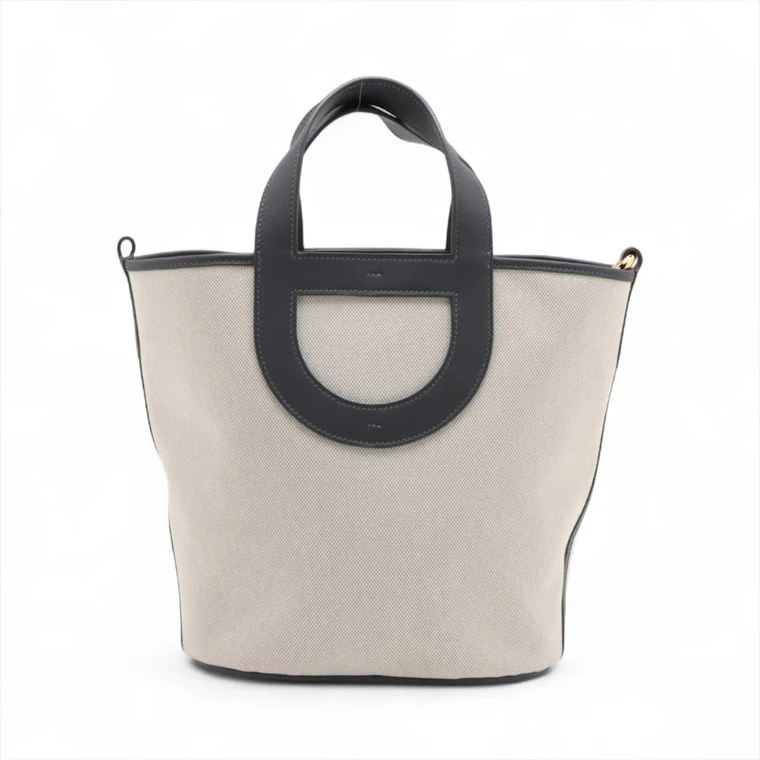 HERMES IN THE LOOP 23 TWIRL ASH X VOW SWIFT BEIGE: Hermes In the loop 23 Twirl Ash x Vow Swift Beige Brand: Hermès Type: Hand bag Material: Toile H Color: Beige Size: Height:9.6inchLength:8.7inchDepth:5.9inch Accessories: None Accessories