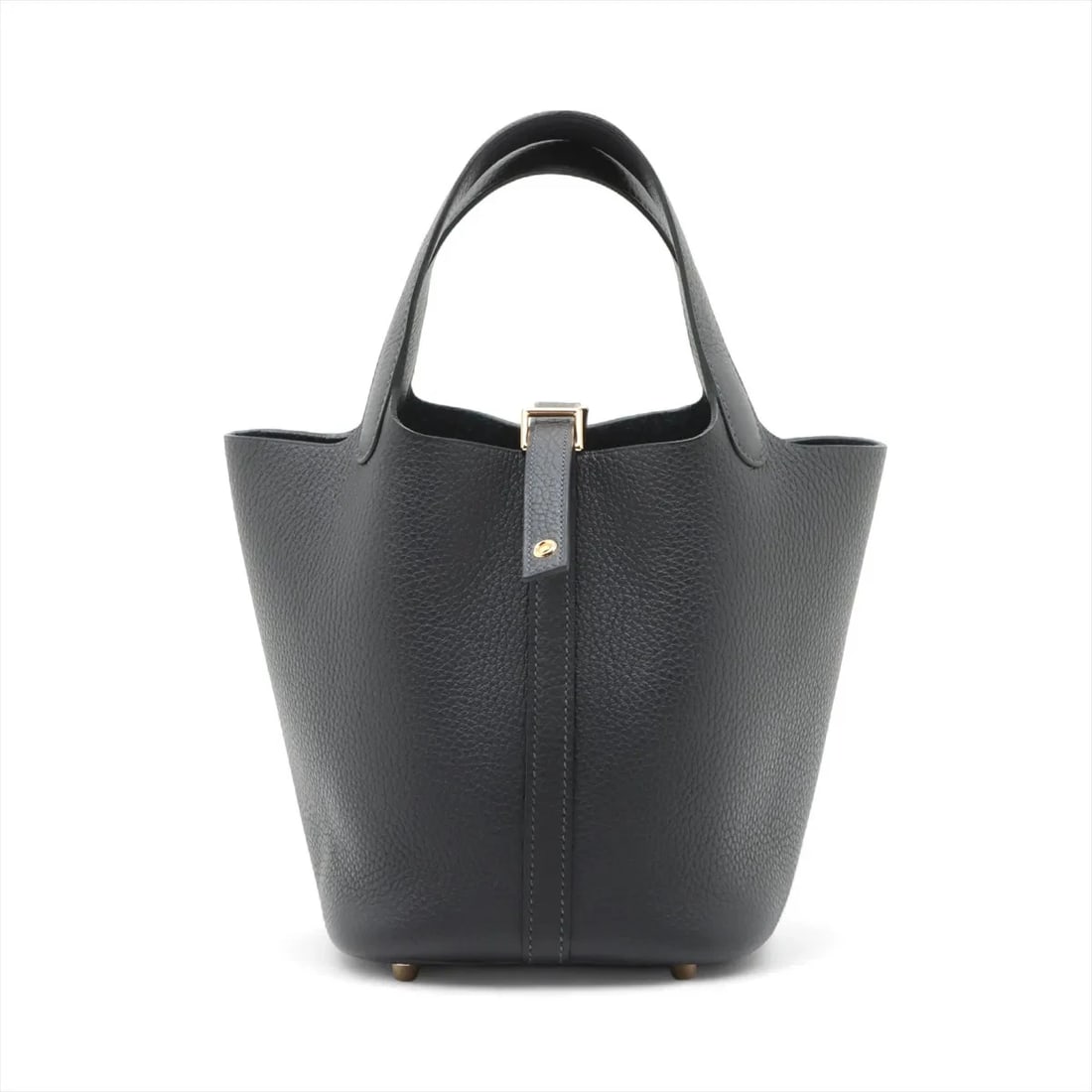 HERMES PICOTIN LOCK 18 PM TAURILLON CLEMENCE CAVAN: Hermes Picotin Lock 18 PM Taurillon Clemence Cavan Brand: Hermès Type: Hand bag Material: Taurillon Clemence Color: Cavan Size: Height:7.1inchLength:7.3inchDepth:5.5inch Accessories: None