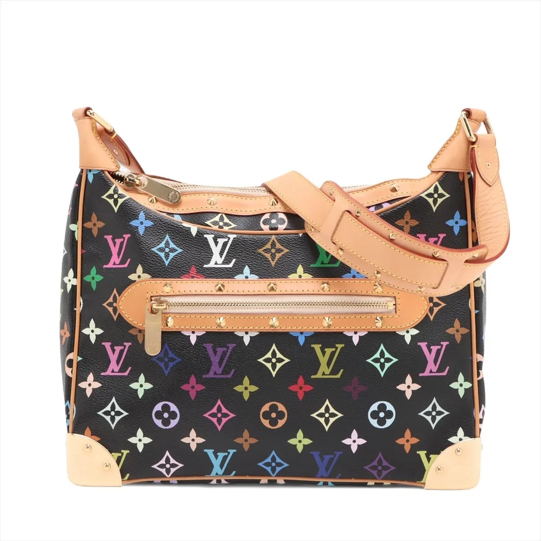 LOUIS VUITTON MULTICOLOR BOULOGNE BLACK: Louis Vuitton Multicolor Boulogne Black Brand: Louis Vuitton Type: Shoulder bag Material: none Color: Black Size: Height:9.8inchLength:12.2inchDepth:3.9inch Accessories: None Accessories N