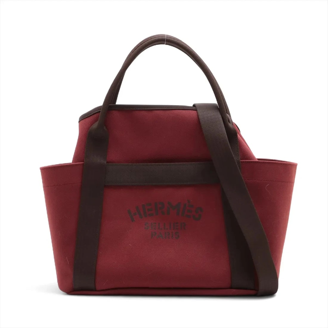 HERMES SAC DE PANSAGE GROOM CANVAS (1 of 6)