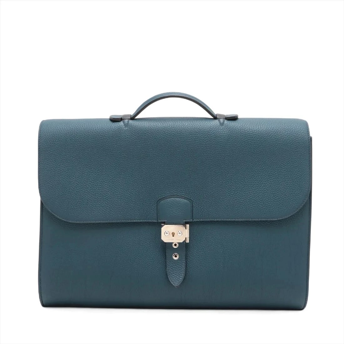 HERMES SAC A DEPECHES 40 TOGO COLVERT X BLUE NUITS SILVER: Hermes Sac a depeches 40 Togo Colvert x Blue Nuits Silver Brand: Hermès Type: Briefcase Material: Togo Color: Colvert x Blue Nuit Size: Height:11.2inchLength:16.1inchDepth:5.1inch Accessories: Non