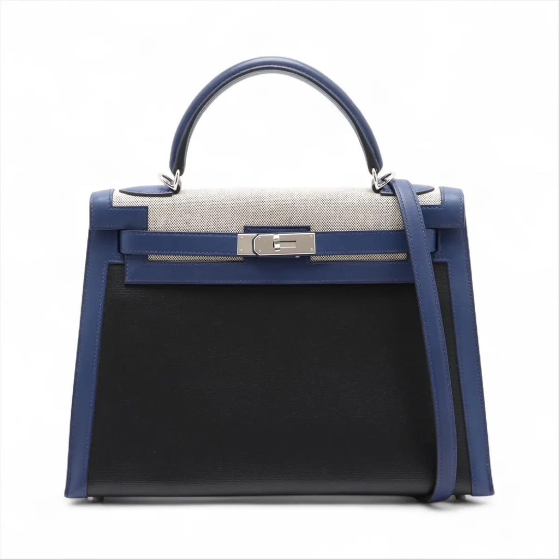 HERMES KELLY 32 SERIE TWIRASH BERLIN NOUVEAU SWIFT X TWIRL ASH: Hermes Kelly 32 Serie Twirash Berlin Nouveau Swift x Twirl Ash Brand: Hermès Type: Hand bag Material: Twirash Berlinne x Voswift x Twalash Color: blue ankle x black Size: Height:9.3inchLength:12.8inc