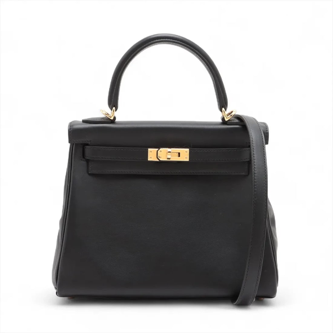 HERMES KELLY 25 LE TOURNAY SHERI BLACK GOLD (1 of 6)