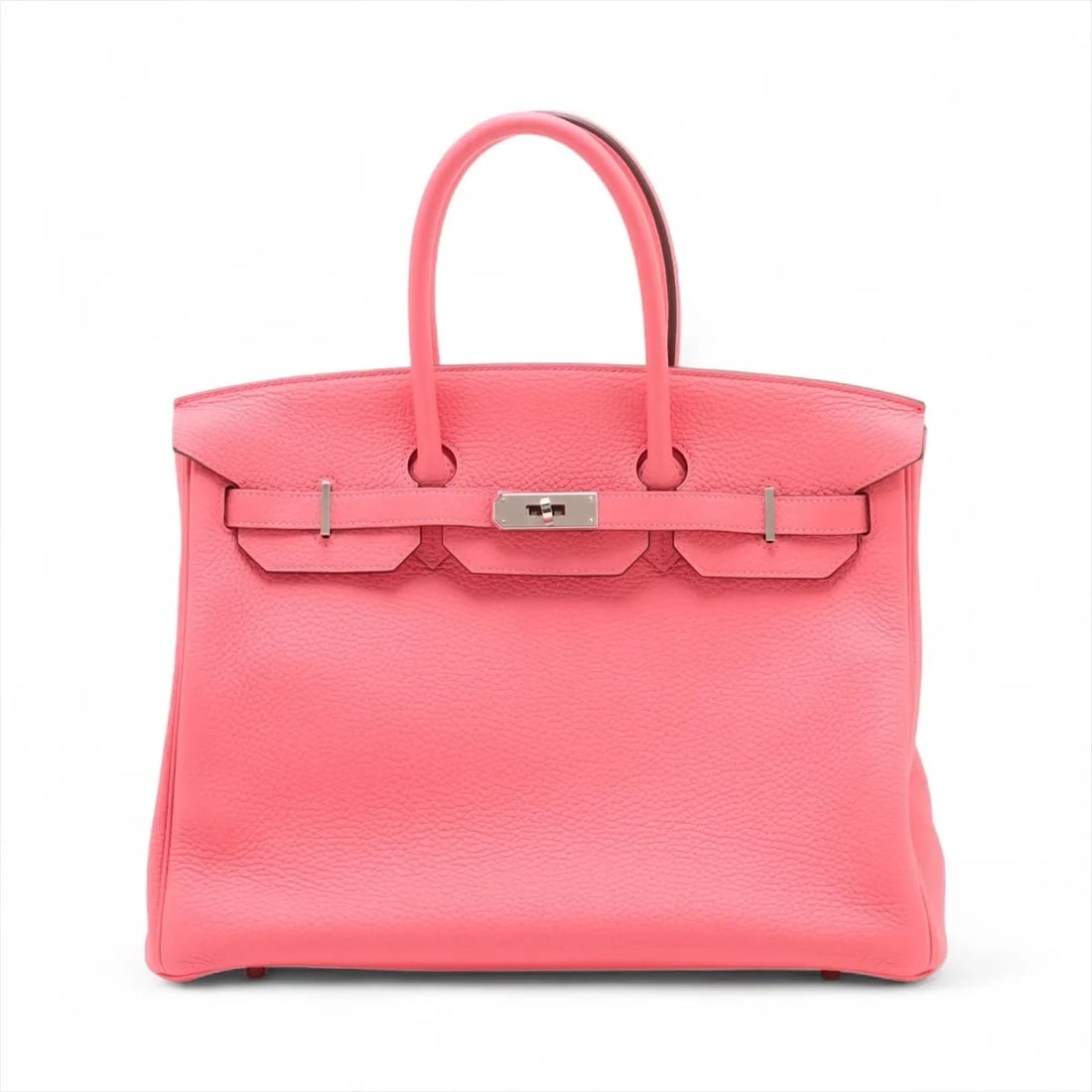 HERMES BIRKIN 35 LE TOURNAY TAURILLON CLEMENCE ROSE: Hermes Birkin 35 Le Tournay Taurillon Clemence Rose Brand: Hermès Type: Hand bag Material: Taurillon Clemence Color: Rose Azalee Size: Height:10.6inchLength:14.0inchDepth:7.5inch Accessories: None