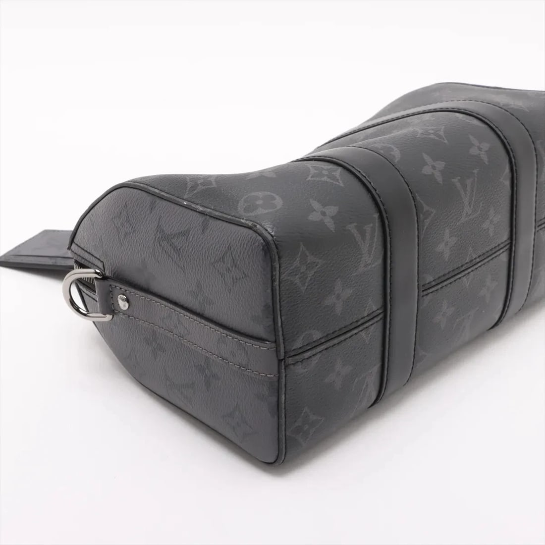 LOUIS VUITTON MONOGRAM ECLIPSE CITY KEEPALL BLACK - 4