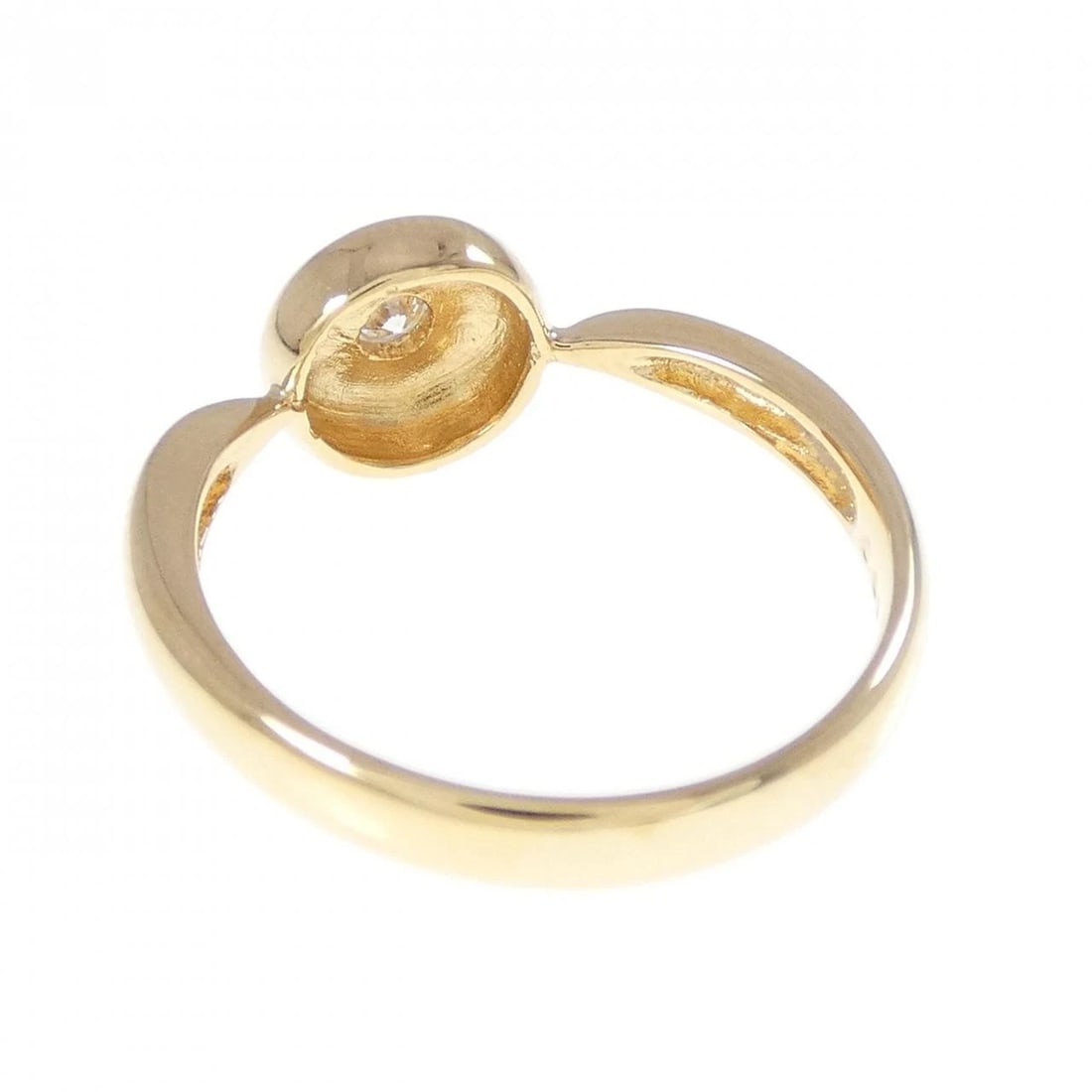K18YG DIAMOND RING - 2