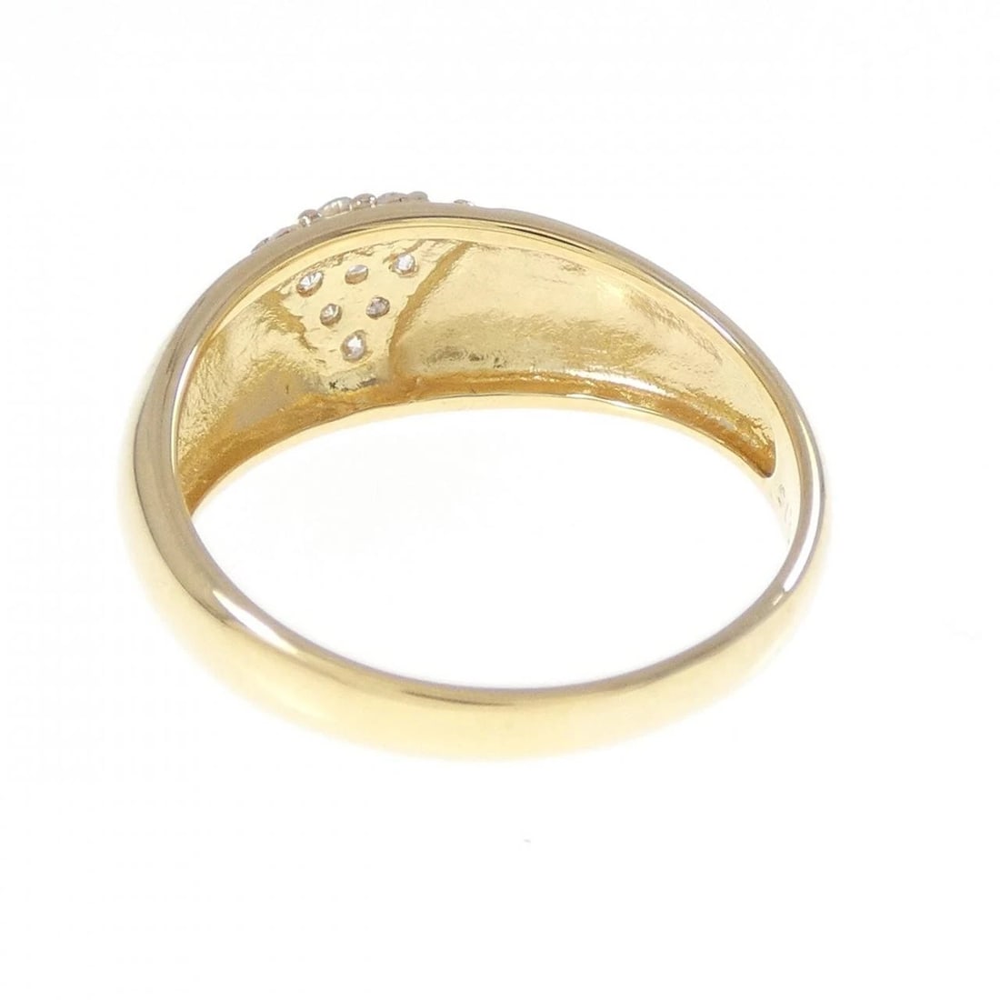 K18YG DIAMOND RING - 3