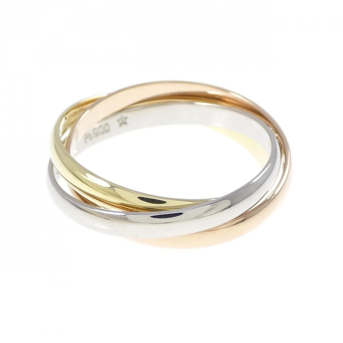 K18YG/PT900/K18PG RING: K18YG/PT900/K18PG ring Brand: Unbranded Type: ring Material: K18YG/PT900/K18PG, Color: YG,PG,Silver Size: US5 3/4 Accessories: None Accessories Notice: When purchasing pre-owned goods, please refer