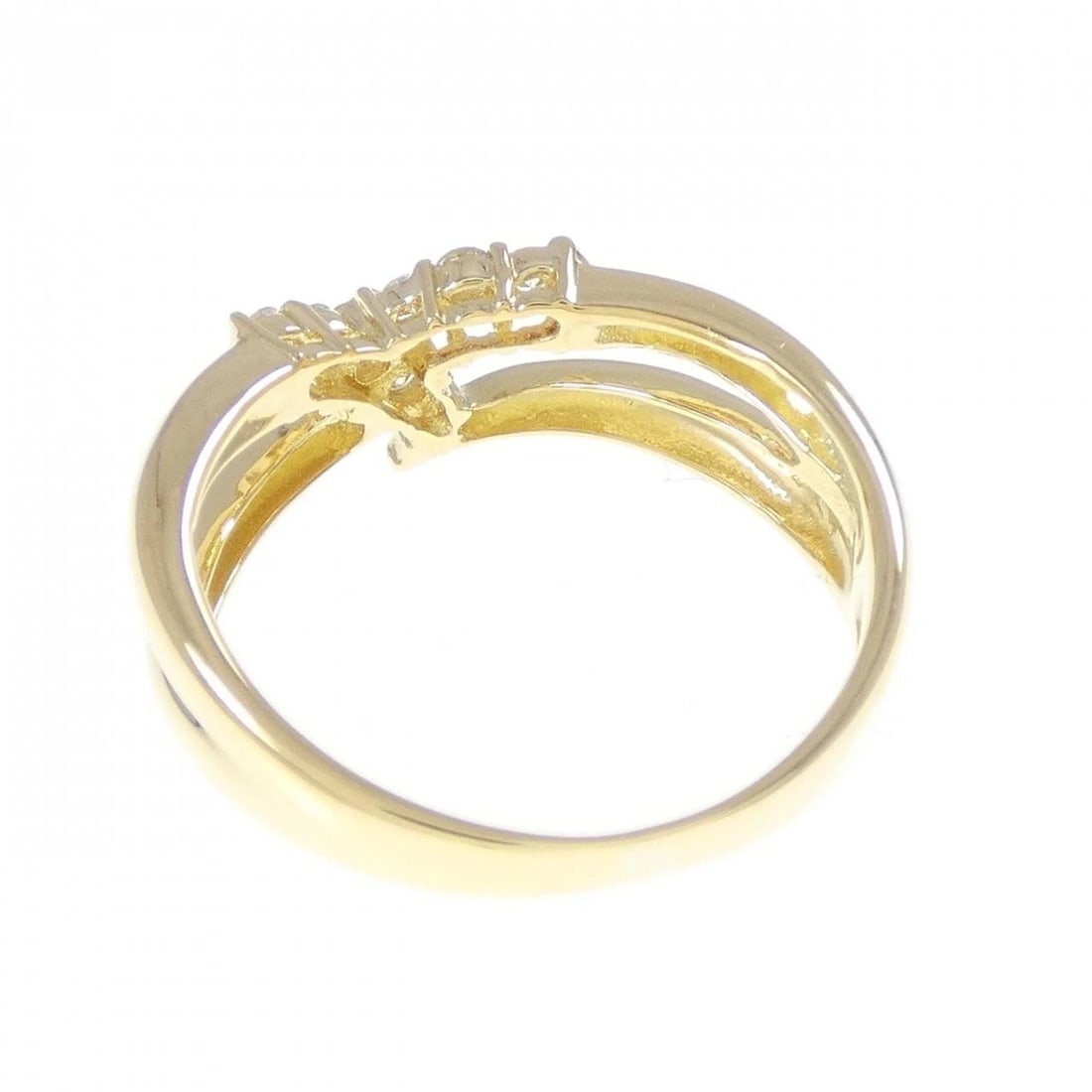 K18YG DIAMOND RING - 2