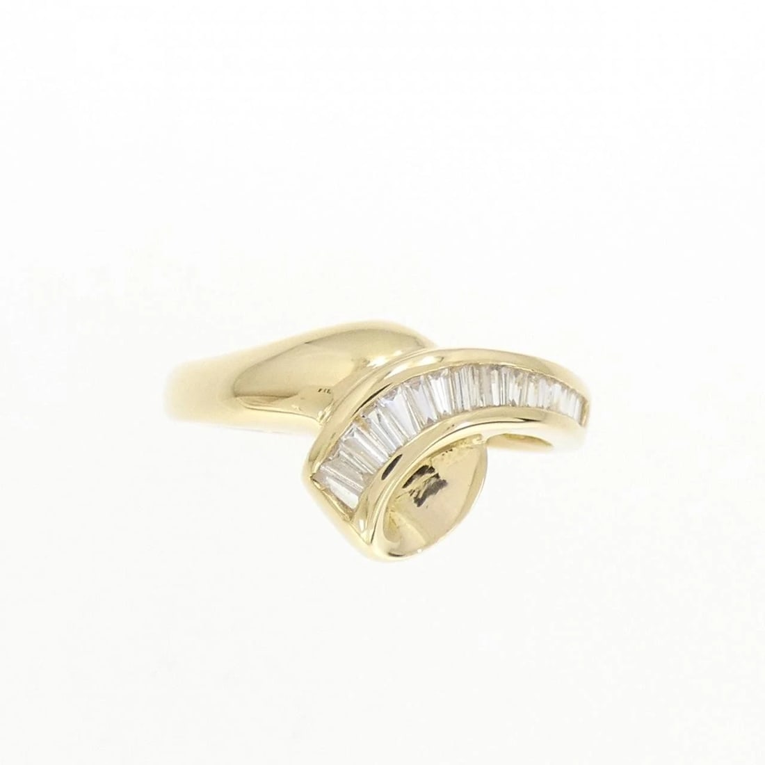 K18YG DIAMOND RING - 2